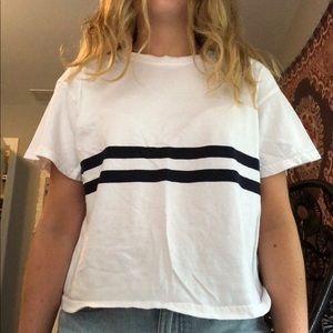 3for$20/Brandy Melville Striped Oversized T Shirt